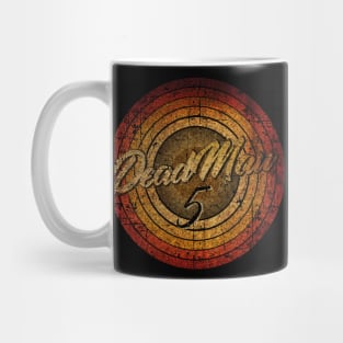 circle vintage retro faded Deadmau5 Mug